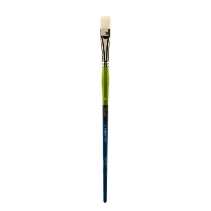 Picture of Princeton Snap Paint Brush, Series 9800, Size 10, Bright, White Taklon, Synthetic, Multicolor