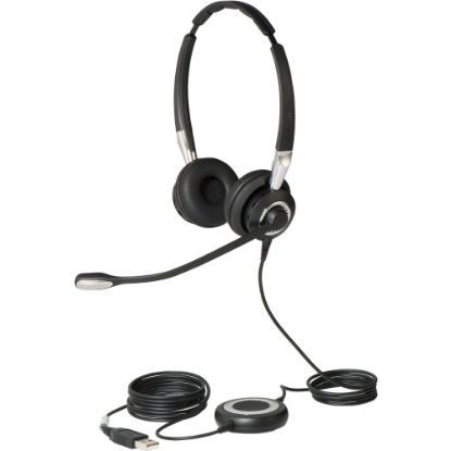 Picture of Jabra BIZ 2400 II USB Headset - Stereo - USB - Wired - Over-the-head - Binaural - Supra-aural - Noise Canceling