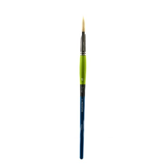 Picture of Princeton Snap Paint Brush, Series 9800, Size 10, Flat, White Taklon, Synthetic, Multicolor