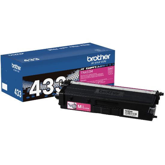 Picture of Brother TN-433 Magenta High Yield Toner Cartridge, TN-433M