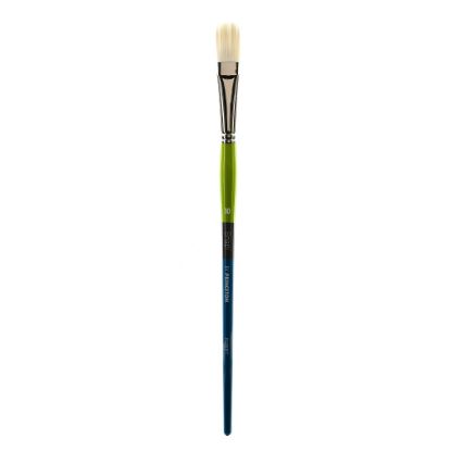 Picture of Princeton Snap Paint Brush, Series 9800, Size 10, Filbert, White Taklon, Synthetic, Multicolor