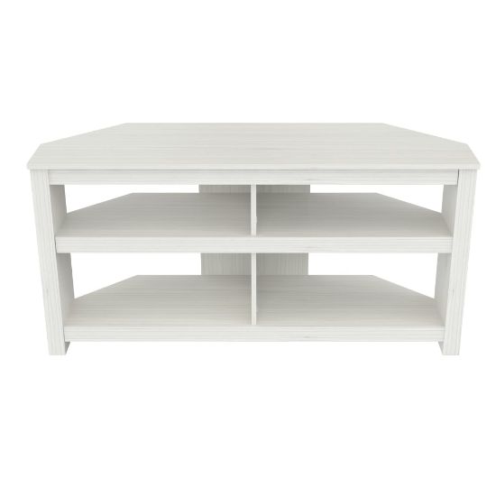 Picture of Inval Corner TV Stand For TVs Up To 60in, Laricina White