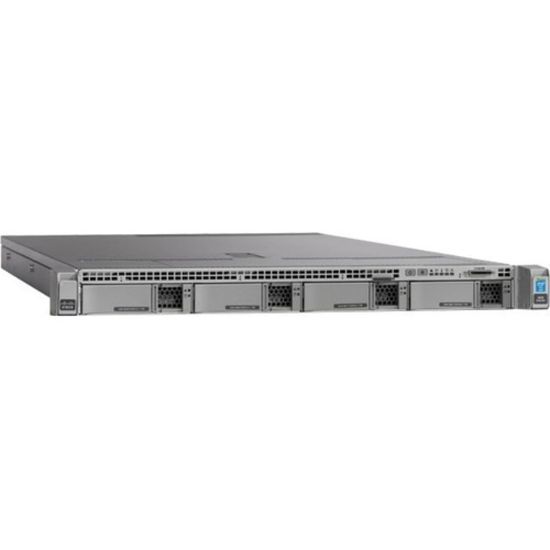 Picture of Cisco C220 M4 1U Rack Server - 2 x Intel Xeon E5-2609 v3 1.90 GHz - 16 GB RAM - 12Gb/s SAS, Serial ATA Controller - Intel C610 Chip - 2 Processor Support - Gigabit Ethernet - 2 x 770 W