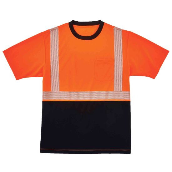 Picture of Ergodyne GloWear 8280BK Type R Class 2 Performance T-Shirt, Small, Orange