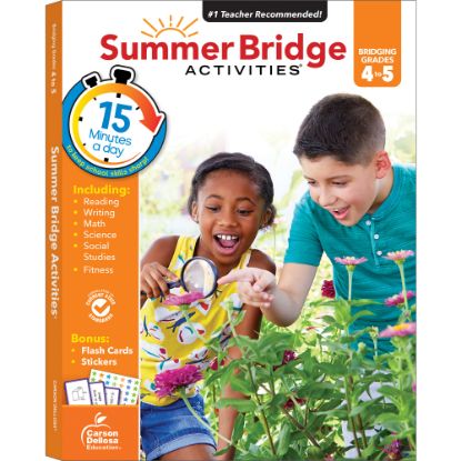 Picture of Carson-Dellosa Summer Bridge Activities Workbook, 3rd Edition, Grades 4-5