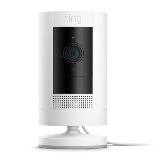 Picture of Ring Stick Up HD Wired Indoor/Outdoor Plug-In Security Camera, White