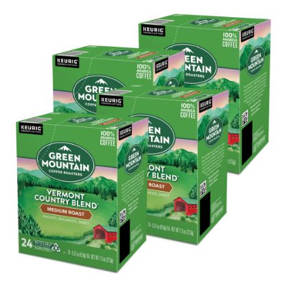 Picture of Green Mountain Coffee Single-Serve Coffee K-Cup, Vermont Country Blend, Carton Of 96, 4 x 24 Per Box