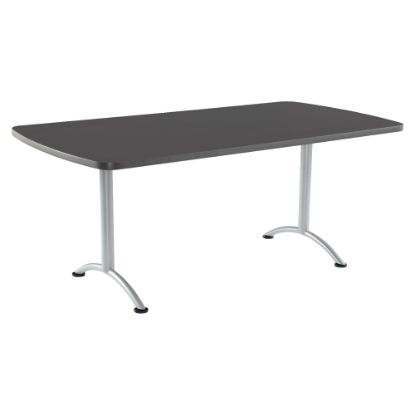 Picture of Iceberg IndestrucTable TOO Utility Table Top, Rectangle, Graphite