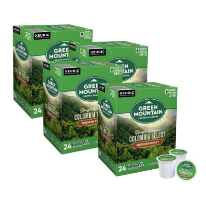 Picture of Green Mountain Coffee Single-Serve Coffee K-Cup, Colombian, Carton Of 96, 4 x 24 Per Box