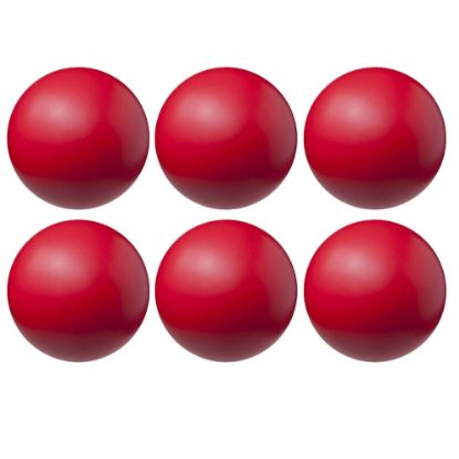 Picture of Champion Sports Coated High Density Foam Balls, 4in, Red, Pack Of 6 Balls