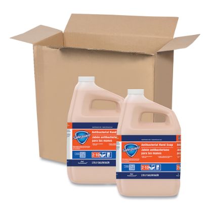 Picture of Safeguard Liquid Hand Soap, Clean Scent, 128 Oz, Carton Of 2 Bottles