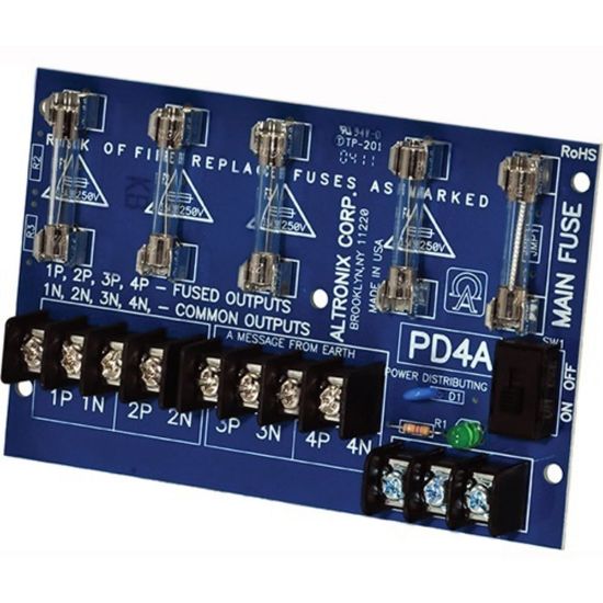 Picture of Altronix PD4 4-Outlets PDU - 4