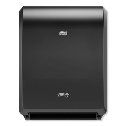 Picture of Tork Electronic Hand Towel Roll Dispenser, 8in Rolls, Black