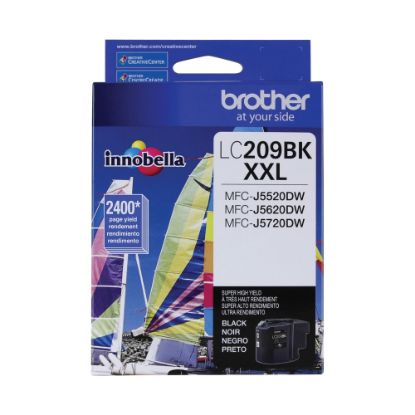 Picture of Brother LC209 Black Super-High-Yield Ink Cartridge, LC209BKS