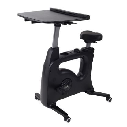 Picture of Flexispot V9 Desk Exercise Bike With Notebook Tray, Black