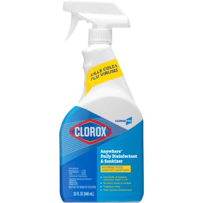 Picture of Clorox Anywhere Hard Surface Sanitizing Spray, 32 Oz Bottle