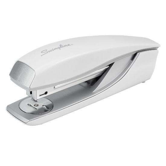 Picture of Swingline NeXXT Series 40-Sheet Stapler, Full Strip, White