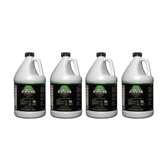 Picture of Sniper Hospital Disinfectant Odor Eliminator & All-Purpose Cleaner, 1 Gallon, Case Of 4 Bottles