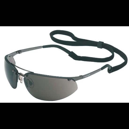 Picture of Fuse Eyewear, TSR Gray Lens, Polycarbonate, Fog-Ban Anti-Fog, Gunmetal Frame