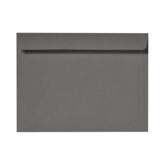 Picture of LUX Booklet 6in x 9in Envelopes, Gummed Seal, Smoke Gray, Pack Of 50