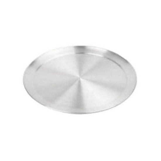 Picture of Winco 14in Wide Rim Aluminum Pizza Pan, Silver