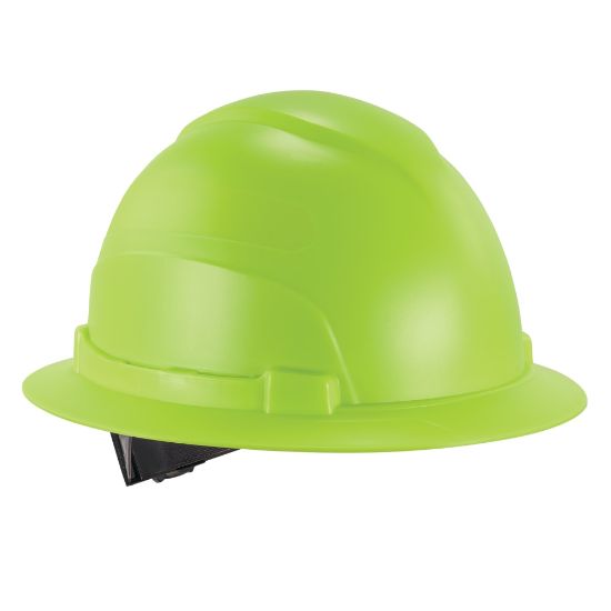 Picture of Ergodyne Skullerz 8969 Lightweight Full Brim Hard Hat, Lime