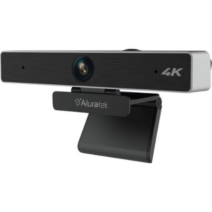 Picture of Aluratek LIVE Pro AWC4KF Video Conferencing Camera - 8 Megapixel - 30 fps - USB 2.0 - 3840 x 2160 Video - CMOS Sensor - Fixed Focus - 5x Digital Zoom - Microphone - Notebook, Computer