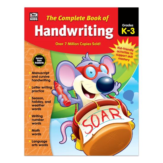 Picture of Thinking Kids Complete Book Of Handwriting, Grades K - 3