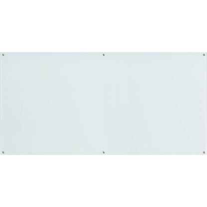 Picture of Lorell Premium Glass Unframed Dry-Erase Whiteboard, 48in x 96in, White