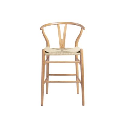 Picture of Eurostyle Evelina-C Counter Stool, Natural