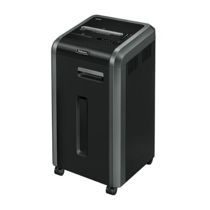 Picture of Fellowes Powershred 225Ci 100% Jam Proof 22-Sheet Continuous Duty Cross-Cut Shredder