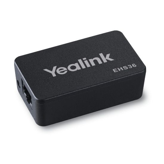 Picture of Yealink EHS36 Wireless Headset Adapter For Select Yealink Telephone Systems, Black