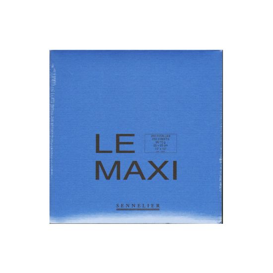 Picture of Sennelier Le Maxi Block Drawing Pad, 10in x 10in, 250 Pages