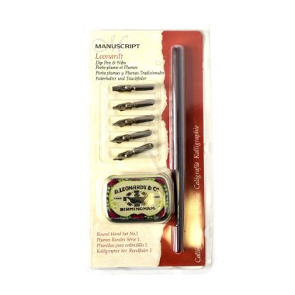 Picture of Manuscript Chronicle Round-Hand 1-Dip Pen Sets, Pack Of 2 Sets