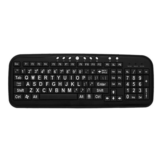 Picture of Ergoguys Ezsee CD-1039 Low-vision Keyboard