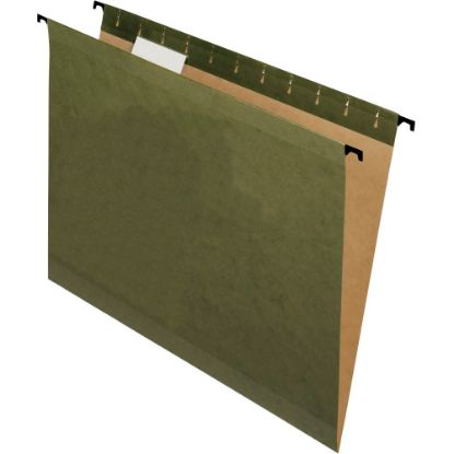 Picture of Pendaflex SureHook Technology Hanging File Folders, Letter Size, Green, Box Of 20 Folders