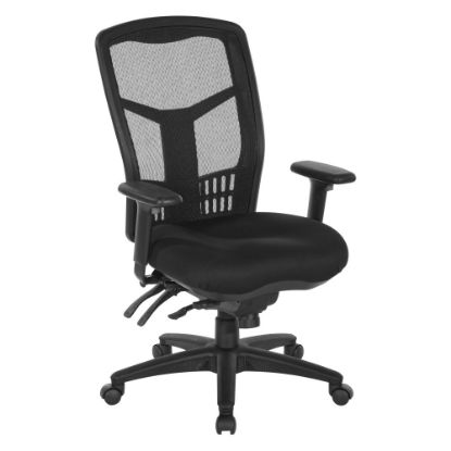 Picture of Office Star ProGrid Fabric High-Back Adjustable Chair, Black