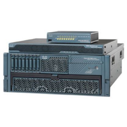 Picture of Cisco ASA 5505 Adaptive Security Appliance - 6 x 10/100Base-TX LAN, 2 x 10/100Base-TX PoE LAN - 1 x SSC