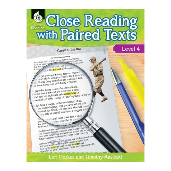 Picture of Shell Education Close Reading With Paired Texts, Grade 4