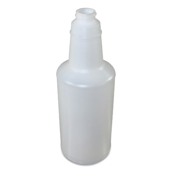 Picture of Impact Plastic Bottles With Graduations, 32 Oz, Clear, Carton Of 12 Bottles