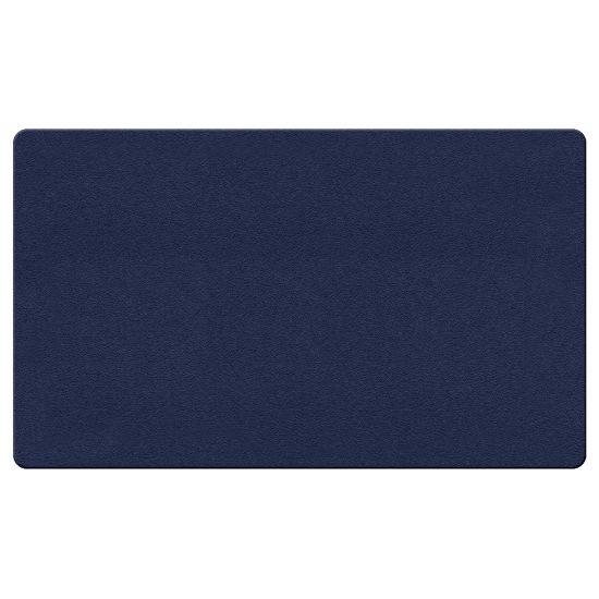 Picture of Ghent Fabric Bulletin Board With Wrapped Edges, 24in x 36in, Blue