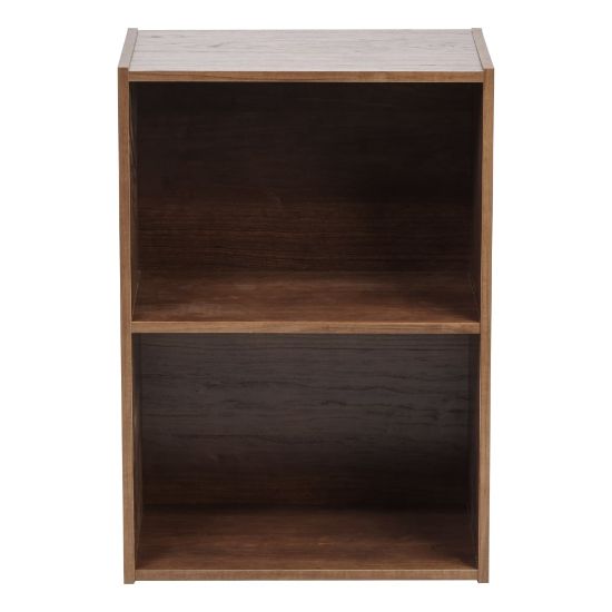 Picture of IRIS 24inH 2-Tier Storage-Shelf, Brown