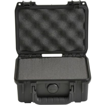 Picture of SKB Cases iSeries Injection-Molded Mil-Standard Waterproof Case With Cubed Foam, 7-1/2inH x 5inW x 3-1/4inD, Black