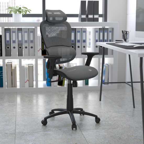 Picture of Flash Furniture LO Ergonomic Mesh High-Back Office Chair, Gray