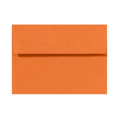 Picture of LUX Invitation Envelopes, A6, Peel & Press Closure, Mandarin Orange, Pack Of 500