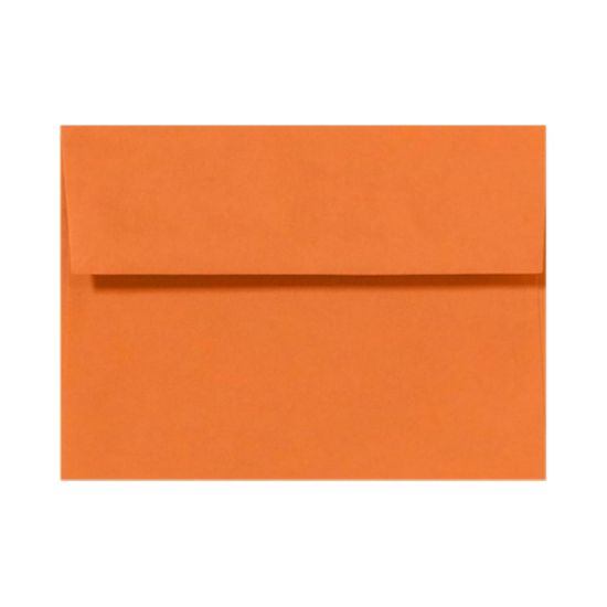 Picture of LUX Invitation Envelopes, A6, Peel & Press Closure, Mandarin Orange, Pack Of 500