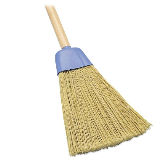 Picture of SKILCRAFT Lobby Broom, 30inH x 3/4inD, Natural (AbilityOne 7920-01-572-7349)