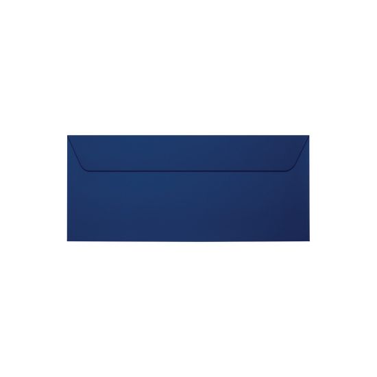 Picture of LUX #10 Envelopes, Full-Face Window, Gummed Seal, Navy, Pack Of 500