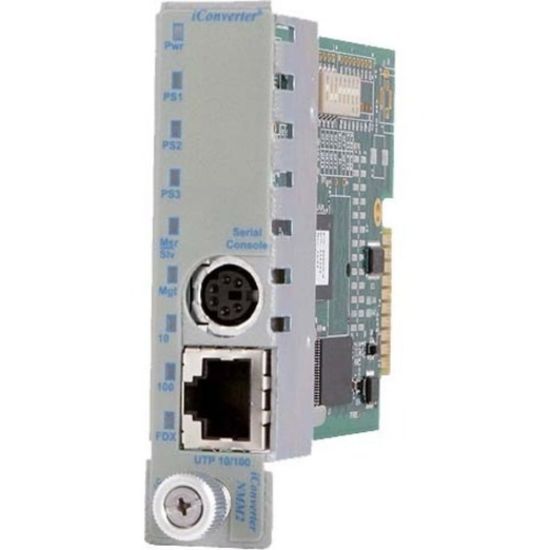 Picture of Omnitron iConverter NMM2 - Remote management adapter - 100Mb LAN