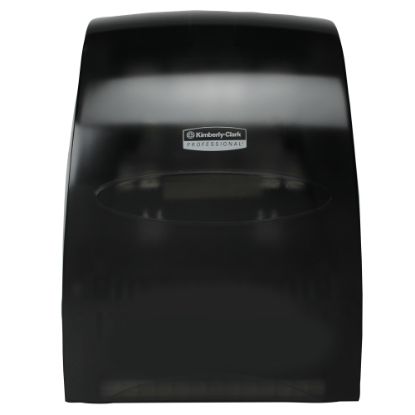 Picture of Kimberly-Clark Professional Sanitouch Manual Touchless Hard-Roll Paper Towel Dispenser, Black